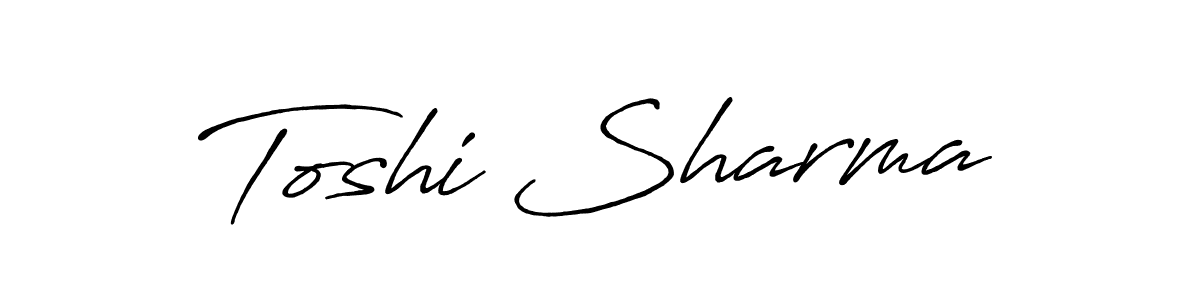 Also You can easily find your signature by using the search form. We will create Toshi Sharma name handwritten signature images for you free of cost using Antro_Vectra_Bolder sign style. Toshi Sharma signature style 7 images and pictures png