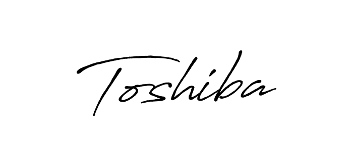 You should practise on your own different ways (Antro_Vectra_Bolder) to write your name (Toshiba) in signature. don't let someone else do it for you. Toshiba signature style 7 images and pictures png