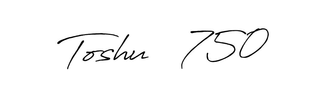 This is the best signature style for the Toshu   750 name. Also you like these signature font (Antro_Vectra_Bolder). Mix name signature. Toshu   750 signature style 7 images and pictures png