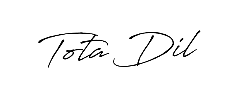 Make a beautiful signature design for name Tota Dil. Use this online signature maker to create a handwritten signature for free. Tota Dil signature style 7 images and pictures png