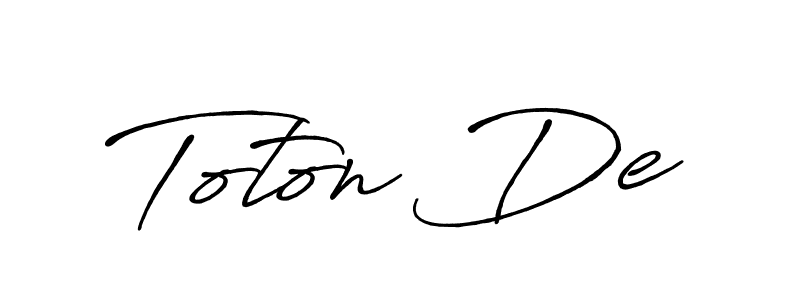 Make a beautiful signature design for name Toton De. Use this online signature maker to create a handwritten signature for free. Toton De signature style 7 images and pictures png