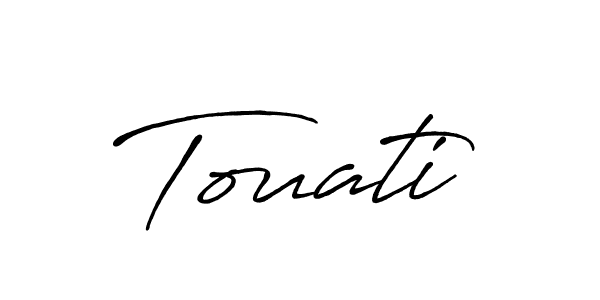 This is the best signature style for the Touati name. Also you like these signature font (Antro_Vectra_Bolder). Mix name signature. Touati signature style 7 images and pictures png