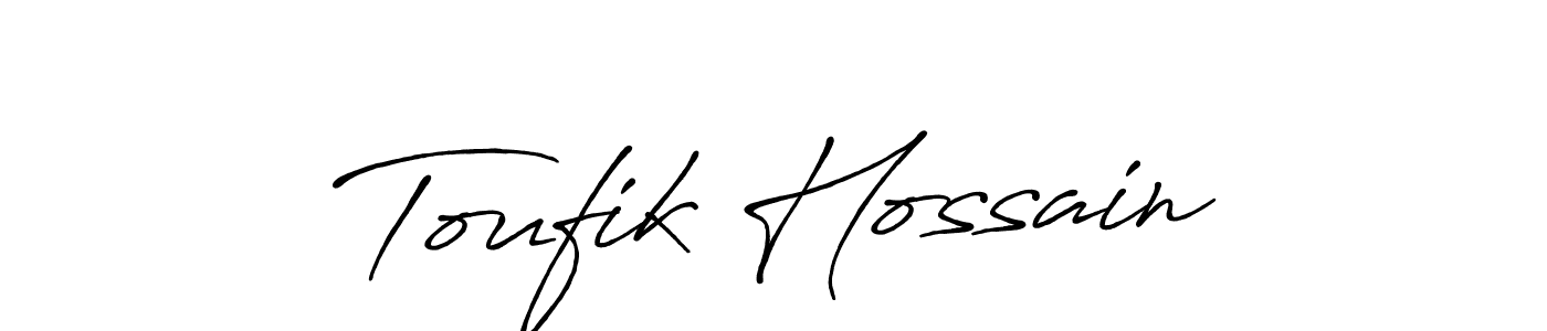 Make a short Toufik Hossain signature style. Manage your documents anywhere anytime using Antro_Vectra_Bolder. Create and add eSignatures, submit forms, share and send files easily. Toufik Hossain signature style 7 images and pictures png