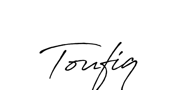 Make a beautiful signature design for name Toufiq. Use this online signature maker to create a handwritten signature for free. Toufiq signature style 7 images and pictures png