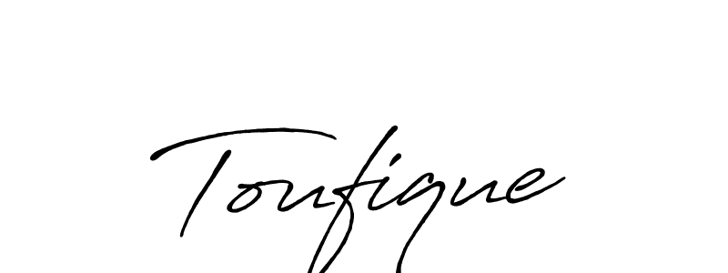 Here are the top 10 professional signature styles for the name Toufique. These are the best autograph styles you can use for your name. Toufique signature style 7 images and pictures png