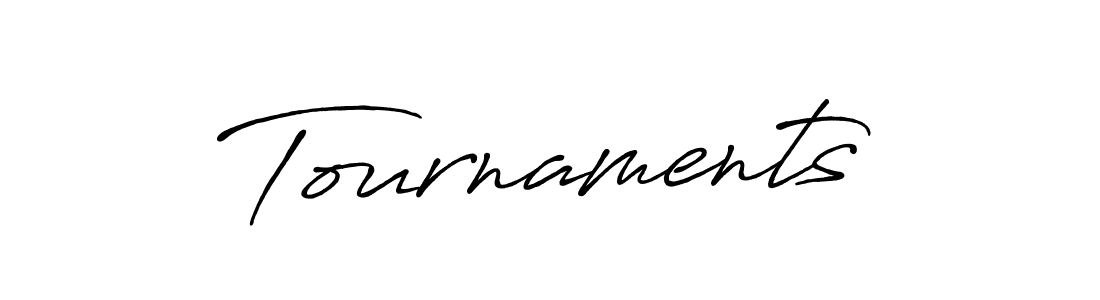 It looks lik you need a new signature style for name Tournaments. Design unique handwritten (Antro_Vectra_Bolder) signature with our free signature maker in just a few clicks. Tournaments signature style 7 images and pictures png