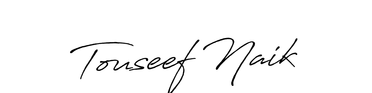 Make a beautiful signature design for name Touseef Naik. Use this online signature maker to create a handwritten signature for free. Touseef Naik signature style 7 images and pictures png