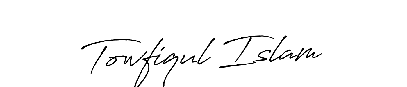 It looks lik you need a new signature style for name Towfiqul Islam. Design unique handwritten (Antro_Vectra_Bolder) signature with our free signature maker in just a few clicks. Towfiqul Islam signature style 7 images and pictures png