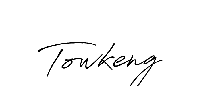 Also You can easily find your signature by using the search form. We will create Towkeng name handwritten signature images for you free of cost using Antro_Vectra_Bolder sign style. Towkeng signature style 7 images and pictures png