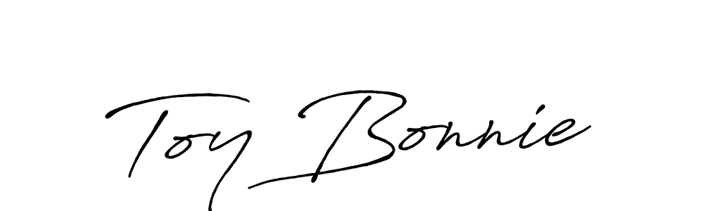 Create a beautiful signature design for name Toy Bonnie. With this signature (Antro_Vectra_Bolder) fonts, you can make a handwritten signature for free. Toy Bonnie signature style 7 images and pictures png