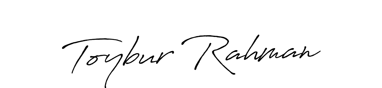 How to make Toybur Rahman signature? Antro_Vectra_Bolder is a professional autograph style. Create handwritten signature for Toybur Rahman name. Toybur Rahman signature style 7 images and pictures png