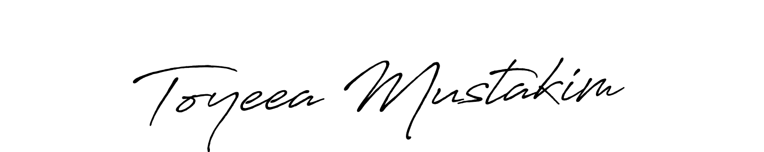 if you are searching for the best signature style for your name Toyeea Mustakim. so please give up your signature search. here we have designed multiple signature styles  using Antro_Vectra_Bolder. Toyeea Mustakim signature style 7 images and pictures png