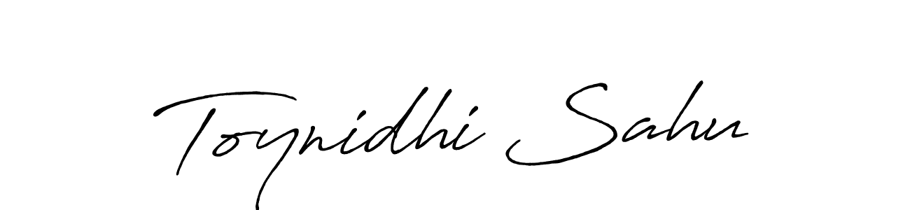 You should practise on your own different ways (Antro_Vectra_Bolder) to write your name (Toynidhi Sahu) in signature. don't let someone else do it for you. Toynidhi Sahu signature style 7 images and pictures png