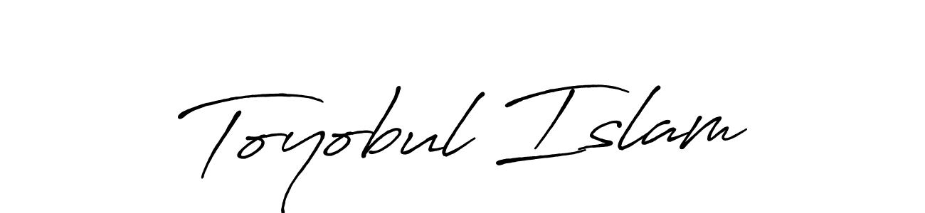 Also You can easily find your signature by using the search form. We will create Toyobul Islam name handwritten signature images for you free of cost using Antro_Vectra_Bolder sign style. Toyobul Islam signature style 7 images and pictures png