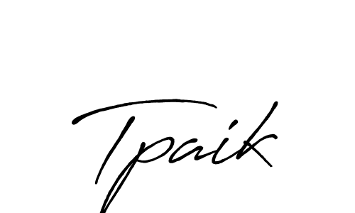 Also You can easily find your signature by using the search form. We will create Tpaik name handwritten signature images for you free of cost using Antro_Vectra_Bolder sign style. Tpaik signature style 7 images and pictures png