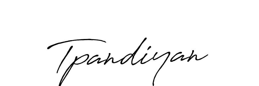 It looks lik you need a new signature style for name Tpandiyan. Design unique handwritten (Antro_Vectra_Bolder) signature with our free signature maker in just a few clicks. Tpandiyan signature style 7 images and pictures png