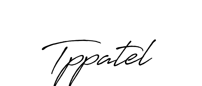 It looks lik you need a new signature style for name Tppatel. Design unique handwritten (Antro_Vectra_Bolder) signature with our free signature maker in just a few clicks. Tppatel signature style 7 images and pictures png