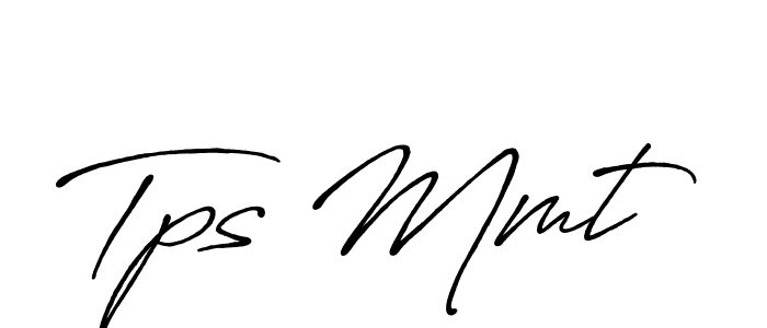 Create a beautiful signature design for name Tps Mmt. With this signature (Antro_Vectra_Bolder) fonts, you can make a handwritten signature for free. Tps Mmt signature style 7 images and pictures png