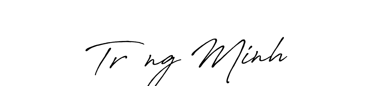 The best way (Antro_Vectra_Bolder) to make a short signature is to pick only two or three words in your name. The name Trương Minh include a total of six letters. For converting this name. Trương Minh signature style 7 images and pictures png