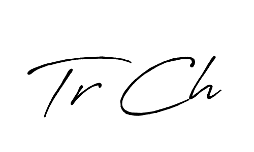 How to make Tr Ch signature? Antro_Vectra_Bolder is a professional autograph style. Create handwritten signature for Tr Ch name. Tr Ch signature style 7 images and pictures png