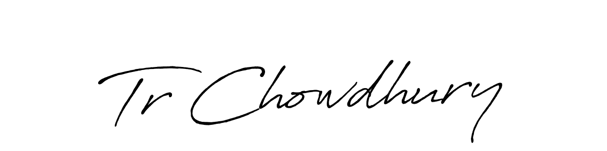 The best way (Antro_Vectra_Bolder) to make a short signature is to pick only two or three words in your name. The name Tr Chowdhury include a total of six letters. For converting this name. Tr Chowdhury signature style 7 images and pictures png