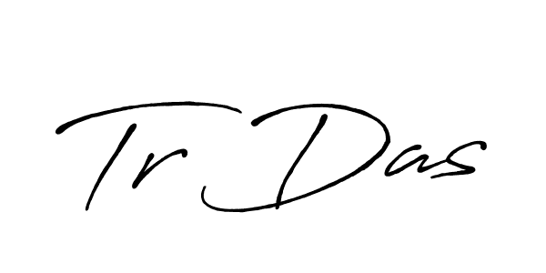 How to make Tr Das signature? Antro_Vectra_Bolder is a professional autograph style. Create handwritten signature for Tr Das name. Tr Das signature style 7 images and pictures png