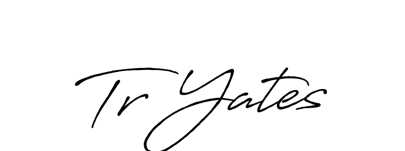 Similarly Antro_Vectra_Bolder is the best handwritten signature design. Signature creator online .You can use it as an online autograph creator for name Tr Yates. Tr Yates signature style 7 images and pictures png