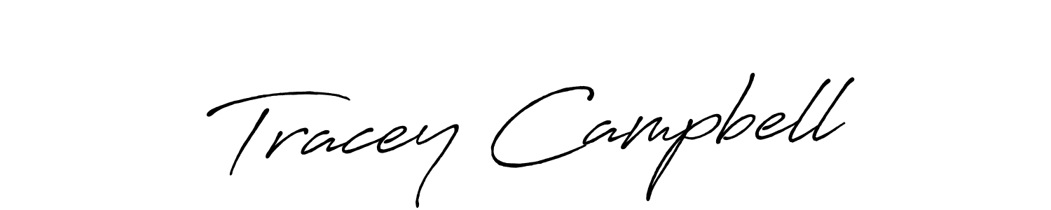 Use a signature maker to create a handwritten signature online. With this signature software, you can design (Antro_Vectra_Bolder) your own signature for name Tracey Campbell. Tracey Campbell signature style 7 images and pictures png