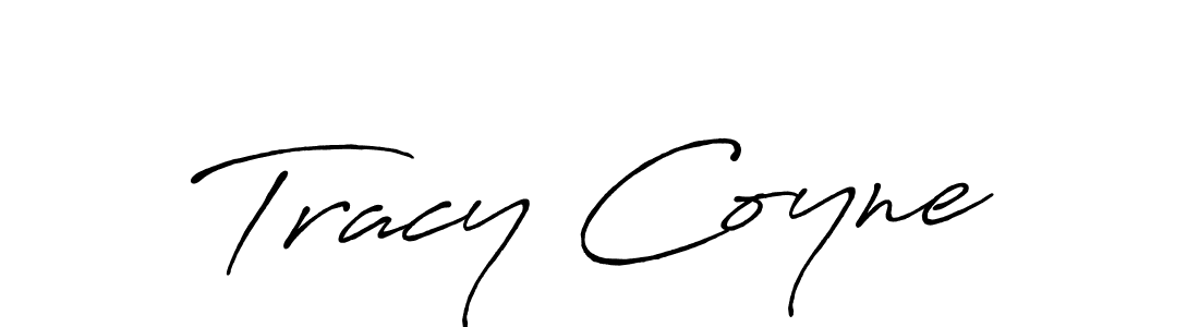 if you are searching for the best signature style for your name Tracy Coyne. so please give up your signature search. here we have designed multiple signature styles  using Antro_Vectra_Bolder. Tracy Coyne signature style 7 images and pictures png