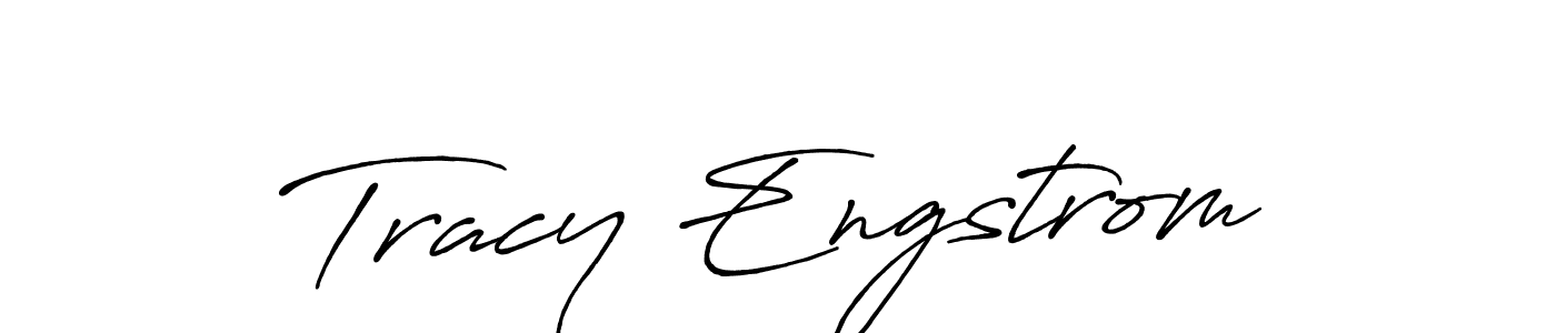 Create a beautiful signature design for name Tracy Engstrom. With this signature (Antro_Vectra_Bolder) fonts, you can make a handwritten signature for free. Tracy Engstrom signature style 7 images and pictures png