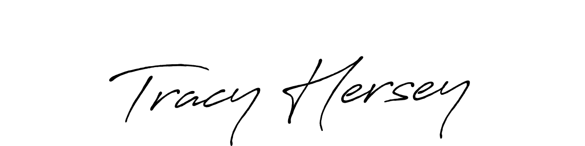 Design your own signature with our free online signature maker. With this signature software, you can create a handwritten (Antro_Vectra_Bolder) signature for name Tracy Hersey. Tracy Hersey signature style 7 images and pictures png