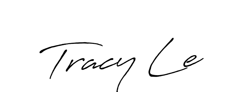 It looks lik you need a new signature style for name Tracy Le. Design unique handwritten (Antro_Vectra_Bolder) signature with our free signature maker in just a few clicks. Tracy Le signature style 7 images and pictures png