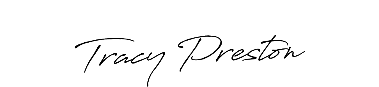 How to Draw Tracy Preston signature style? Antro_Vectra_Bolder is a latest design signature styles for name Tracy Preston. Tracy Preston signature style 7 images and pictures png