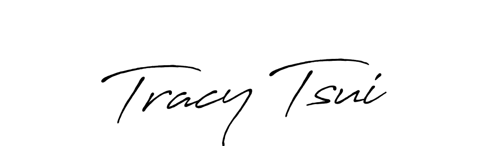 Make a short Tracy Tsui signature style. Manage your documents anywhere anytime using Antro_Vectra_Bolder. Create and add eSignatures, submit forms, share and send files easily. Tracy Tsui signature style 7 images and pictures png