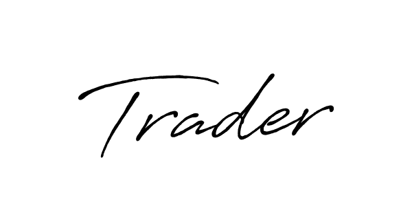 Once you've used our free online signature maker to create your best signature Antro_Vectra_Bolder style, it's time to enjoy all of the benefits that Trader name signing documents. Trader signature style 7 images and pictures png