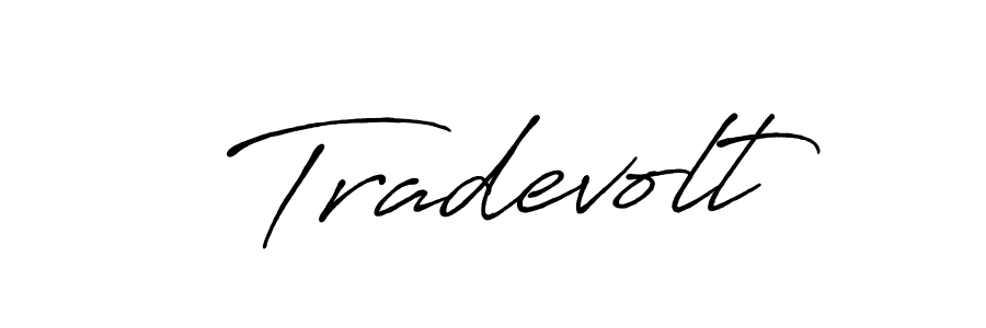Also we have Tradevolt name is the best signature style. Create professional handwritten signature collection using Antro_Vectra_Bolder autograph style. Tradevolt signature style 7 images and pictures png