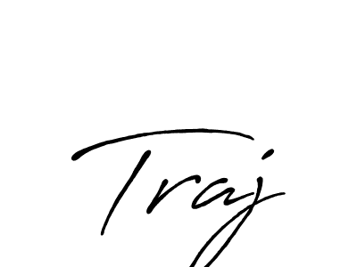 Antro_Vectra_Bolder is a professional signature style that is perfect for those who want to add a touch of class to their signature. It is also a great choice for those who want to make their signature more unique. Get Traj name to fancy signature for free. Traj signature style 7 images and pictures png