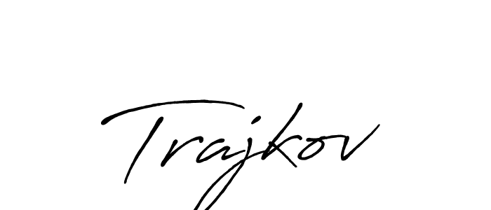 Once you've used our free online signature maker to create your best signature Antro_Vectra_Bolder style, it's time to enjoy all of the benefits that Trajkov name signing documents. Trajkov signature style 7 images and pictures png