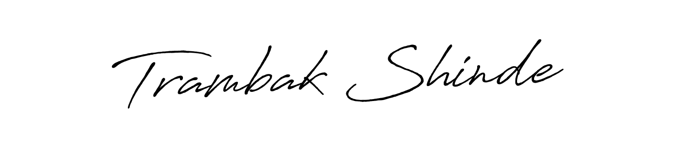 How to Draw Trambak Shinde signature style? Antro_Vectra_Bolder is a latest design signature styles for name Trambak Shinde. Trambak Shinde signature style 7 images and pictures png