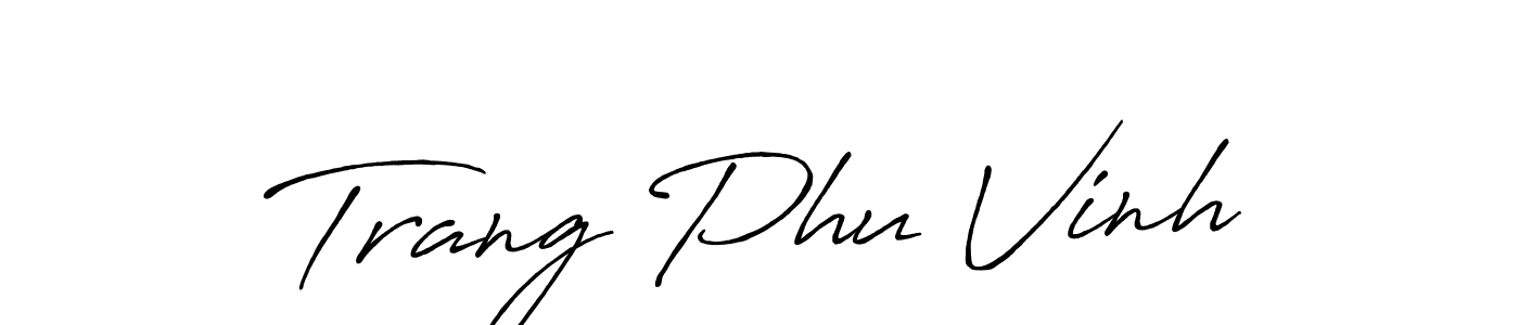Best and Professional Signature Style for Trang Phu Vinh. Antro_Vectra_Bolder Best Signature Style Collection. Trang Phu Vinh signature style 7 images and pictures png