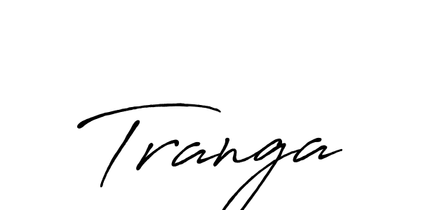Also we have Tranga name is the best signature style. Create professional handwritten signature collection using Antro_Vectra_Bolder autograph style. Tranga signature style 7 images and pictures png