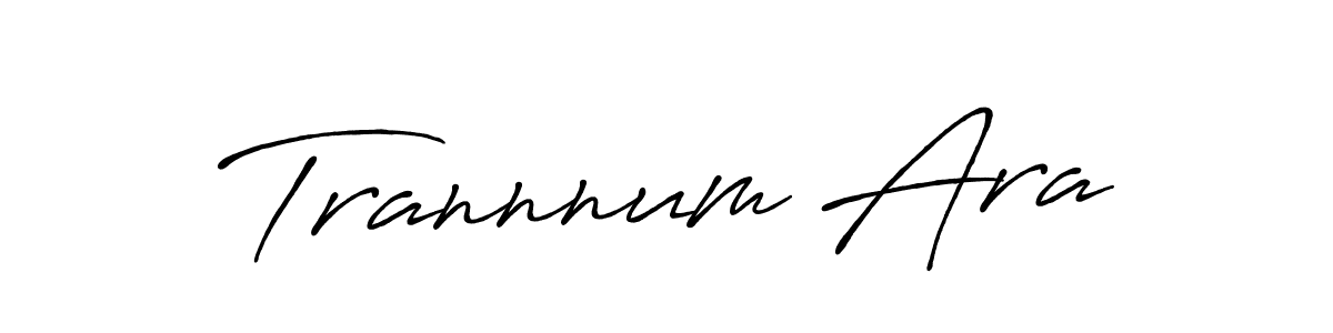 Make a beautiful signature design for name Trannnum Ara. With this signature (Antro_Vectra_Bolder) style, you can create a handwritten signature for free. Trannnum Ara signature style 7 images and pictures png