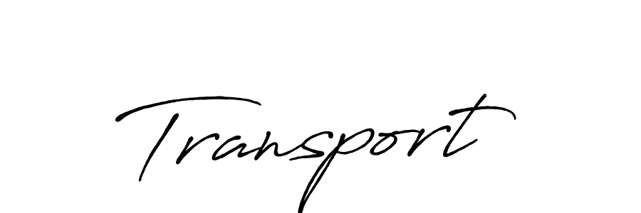 Also we have Transport name is the best signature style. Create professional handwritten signature collection using Antro_Vectra_Bolder autograph style. Transport signature style 7 images and pictures png