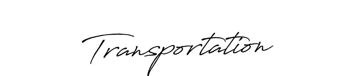 How to make Transportation signature? Antro_Vectra_Bolder is a professional autograph style. Create handwritten signature for Transportation name. Transportation signature style 7 images and pictures png