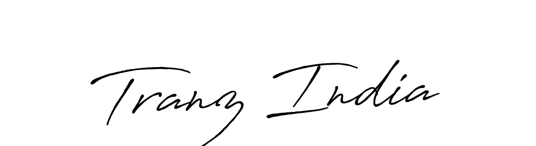 Make a beautiful signature design for name Tranz India. Use this online signature maker to create a handwritten signature for free. Tranz India signature style 7 images and pictures png