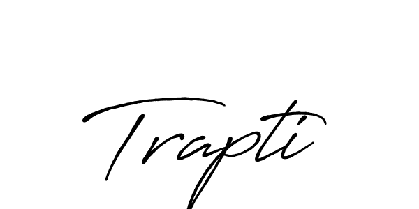 if you are searching for the best signature style for your name Trapti. so please give up your signature search. here we have designed multiple signature styles  using Antro_Vectra_Bolder. Trapti signature style 7 images and pictures png