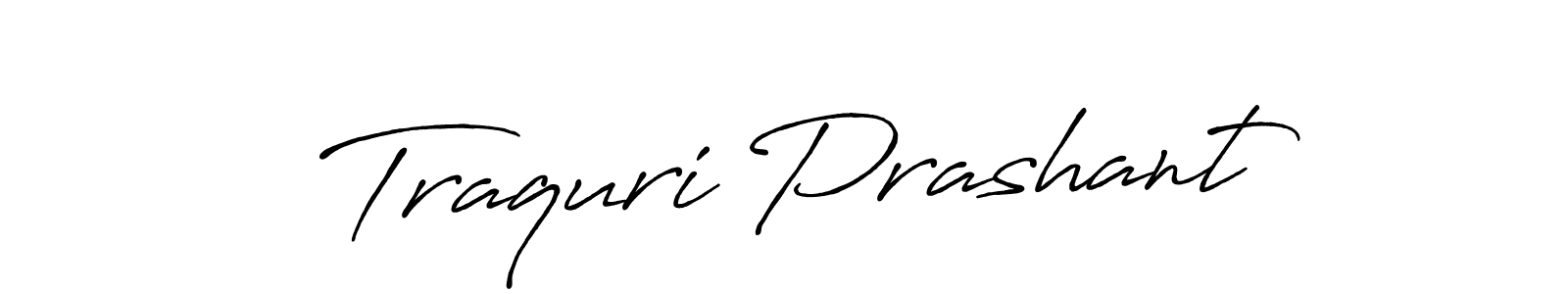 Similarly Antro_Vectra_Bolder is the best handwritten signature design. Signature creator online .You can use it as an online autograph creator for name Traquri Prashant. Traquri Prashant signature style 7 images and pictures png