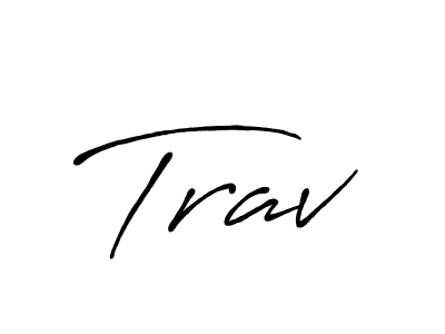 Once you've used our free online signature maker to create your best signature Antro_Vectra_Bolder style, it's time to enjoy all of the benefits that Trav name signing documents. Trav signature style 7 images and pictures png