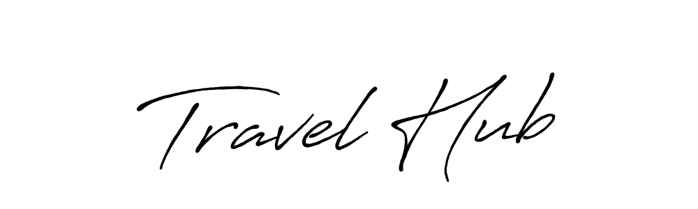 Check out images of Autograph of Travel Hub name. Actor Travel Hub Signature Style. Antro_Vectra_Bolder is a professional sign style online. Travel Hub signature style 7 images and pictures png