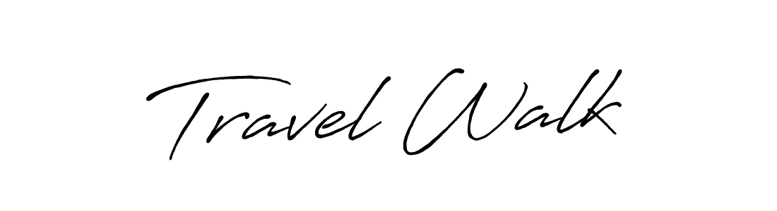 It looks lik you need a new signature style for name Travel Walk. Design unique handwritten (Antro_Vectra_Bolder) signature with our free signature maker in just a few clicks. Travel Walk signature style 7 images and pictures png